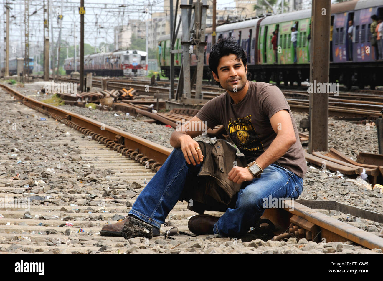 Rajeev Khandelwal, Indian film actor, television actor, singer, host, India, Asia Stock Photo