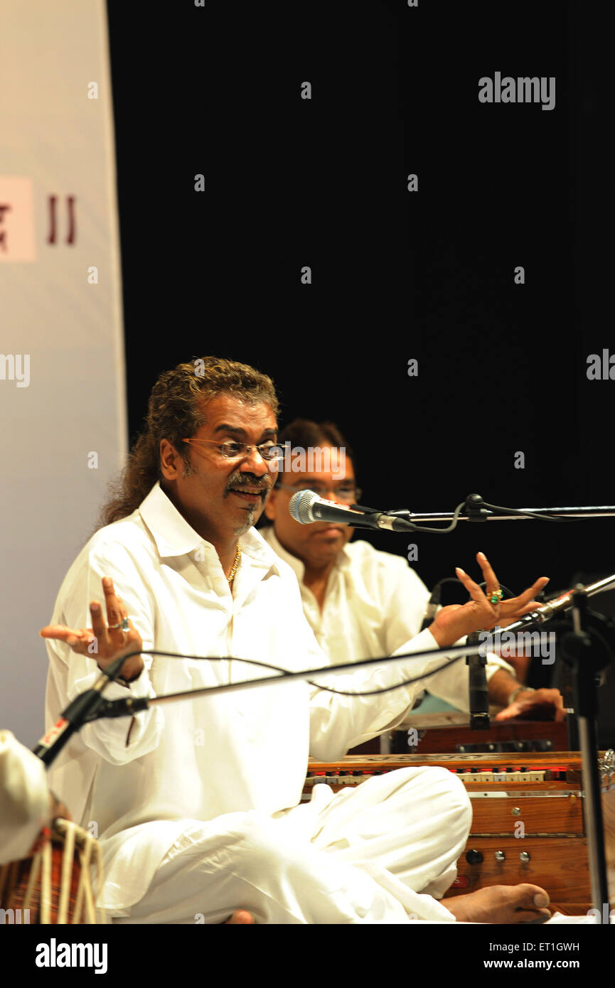 Hariharan Indian singer - No Model Release - only for editorial use Stock Photo