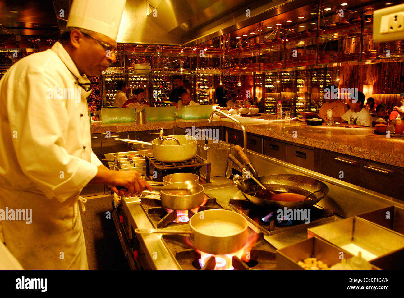 Chef Ananda Solomon, Thai cuisine, India, Asia Stock Photo