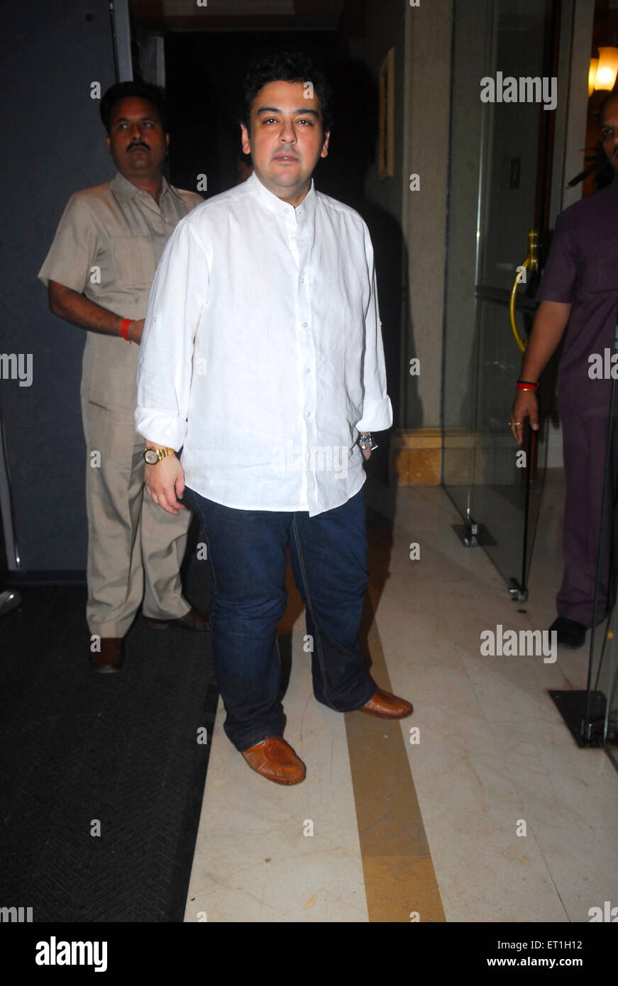 Adnan Sami Khan, Indian singer, musician, music composer, pianist Stock Photo