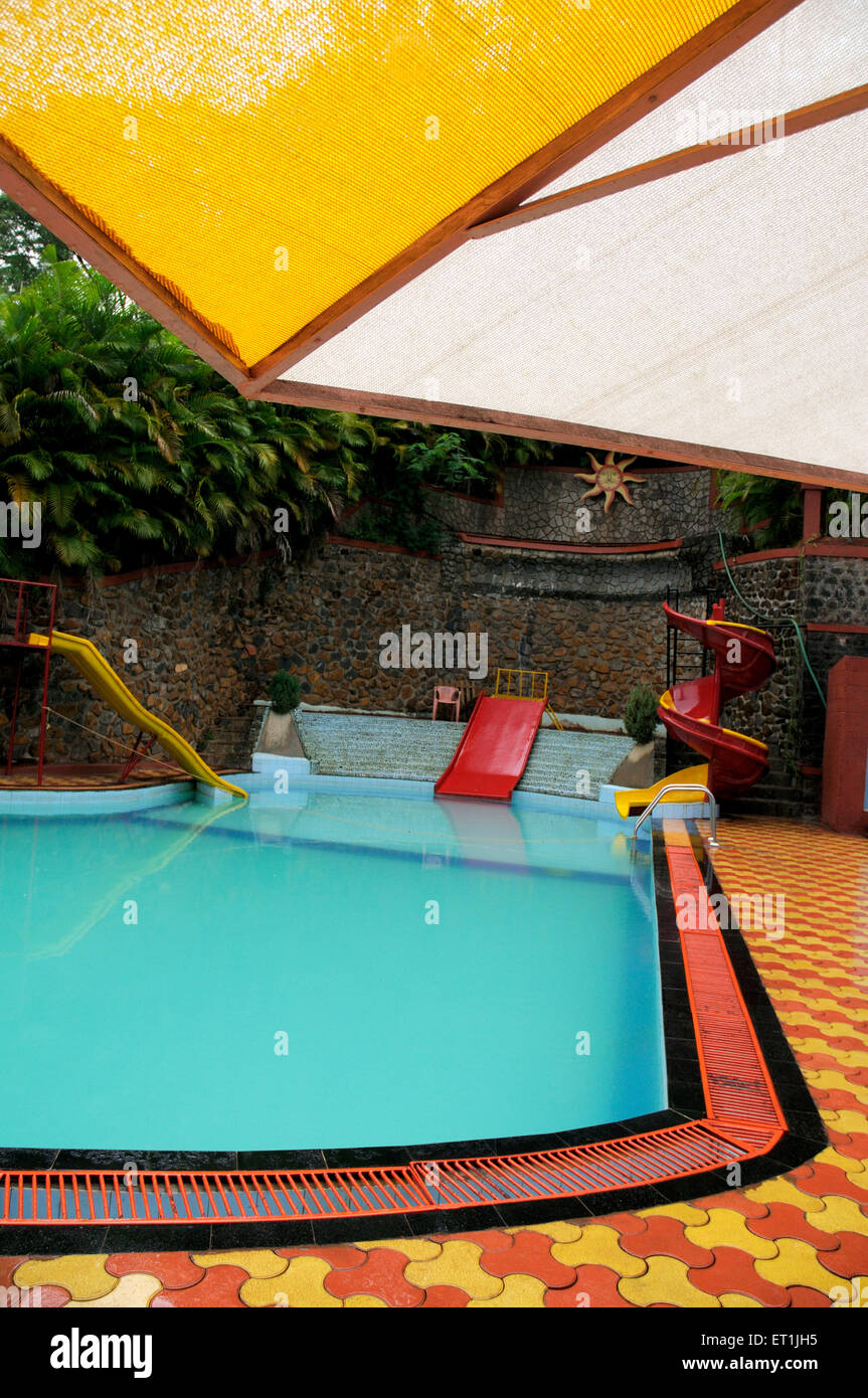 swimming pool abstract Stock Photo