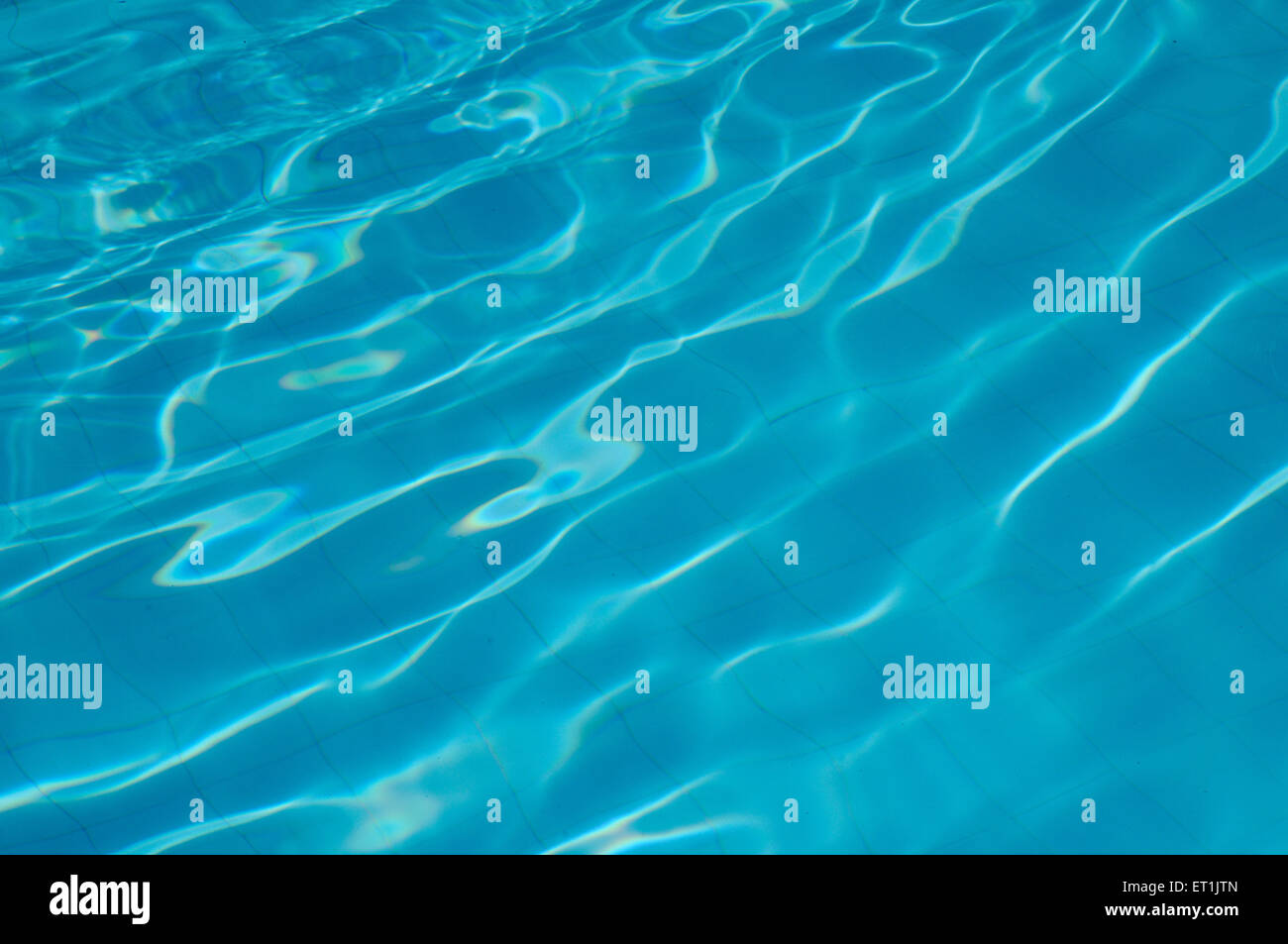 blue water ripples abstract background Stock Photo
