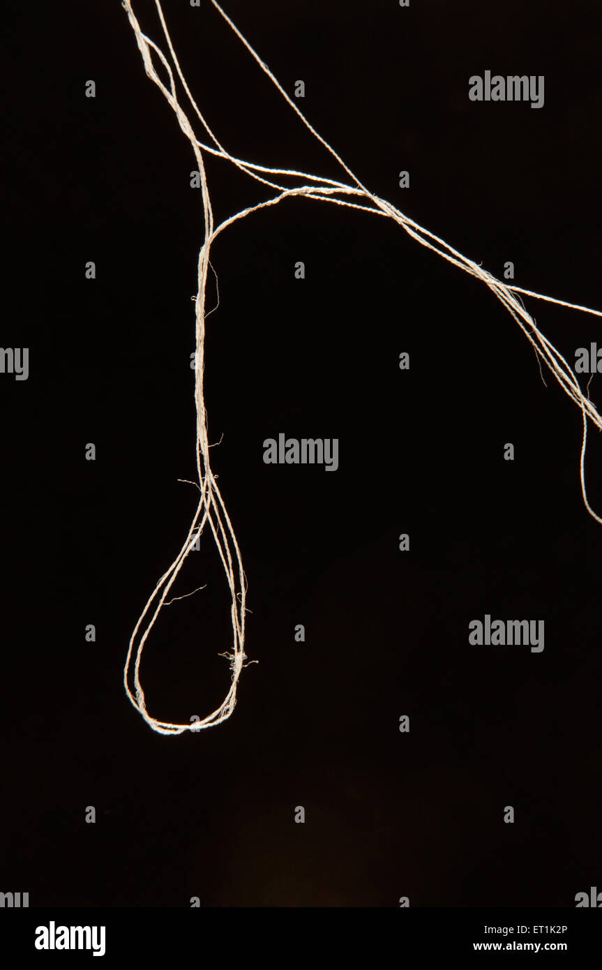 thread abstract black background Stock Photo - Alamy