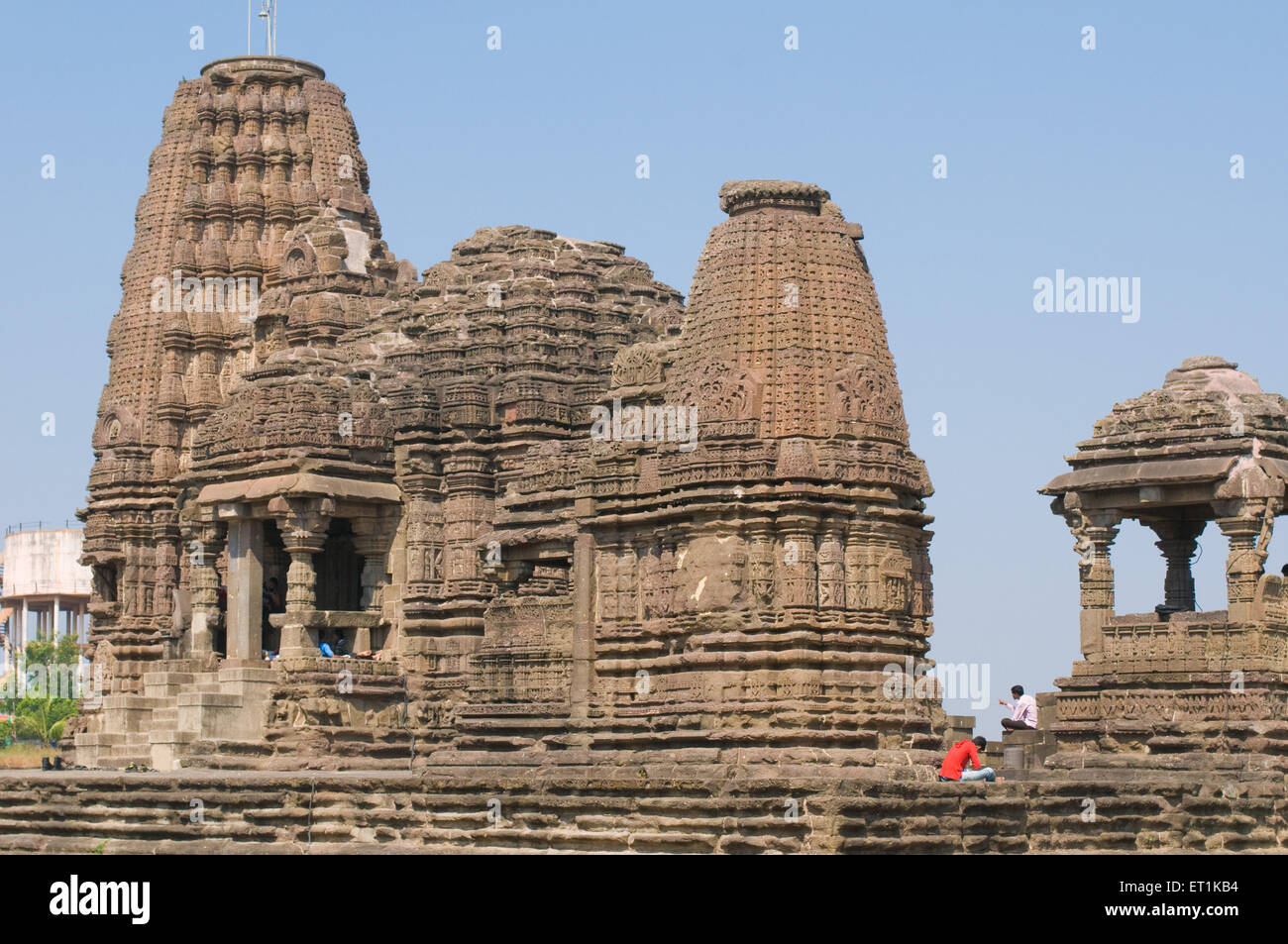 Gondeshwar temple Sinnar Maharashtra India Asia Stock Photo