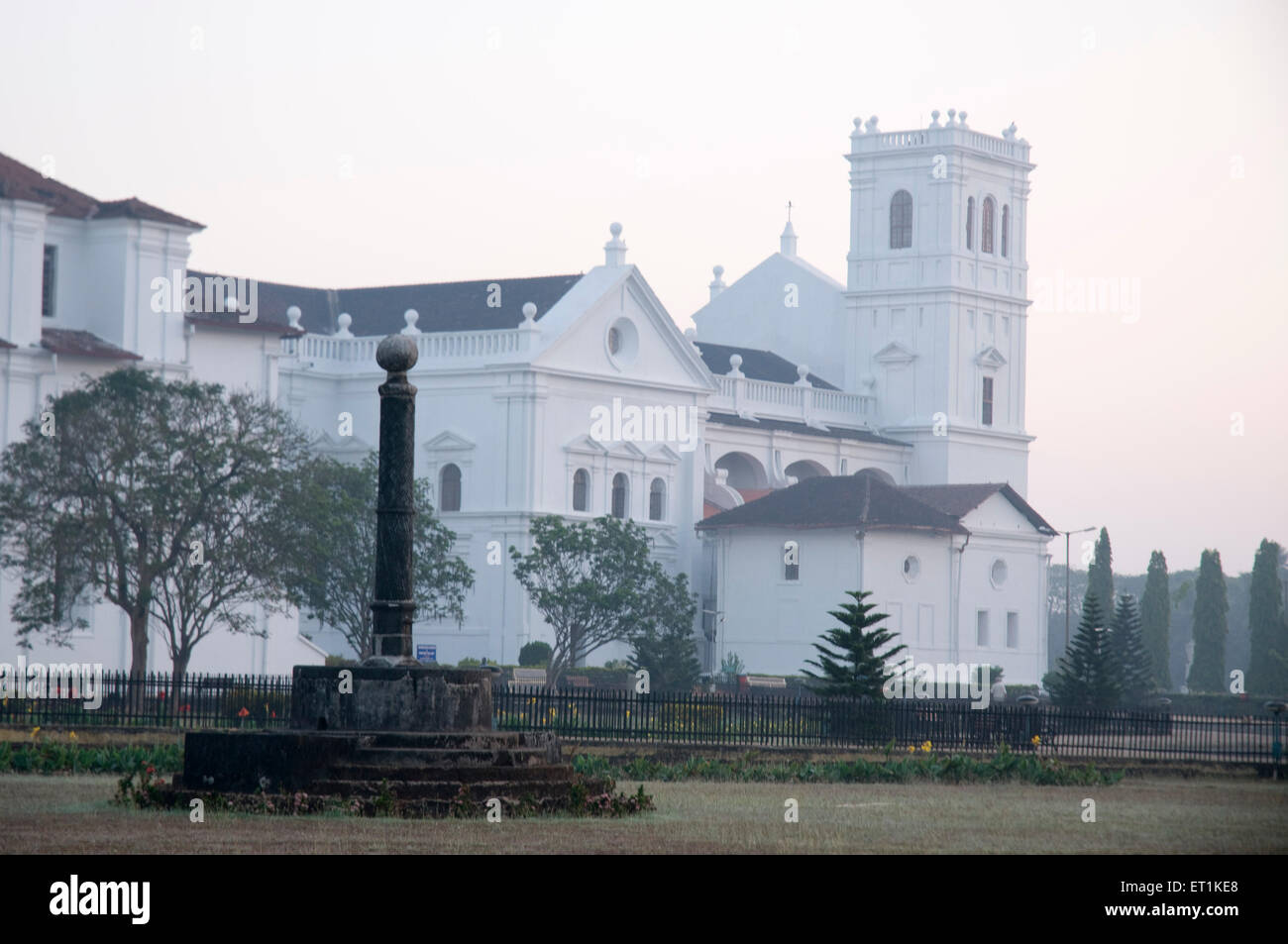 Sé Catedral de Santa Catarina Velha Goa India Asia - ssk 178857 Stock Photo