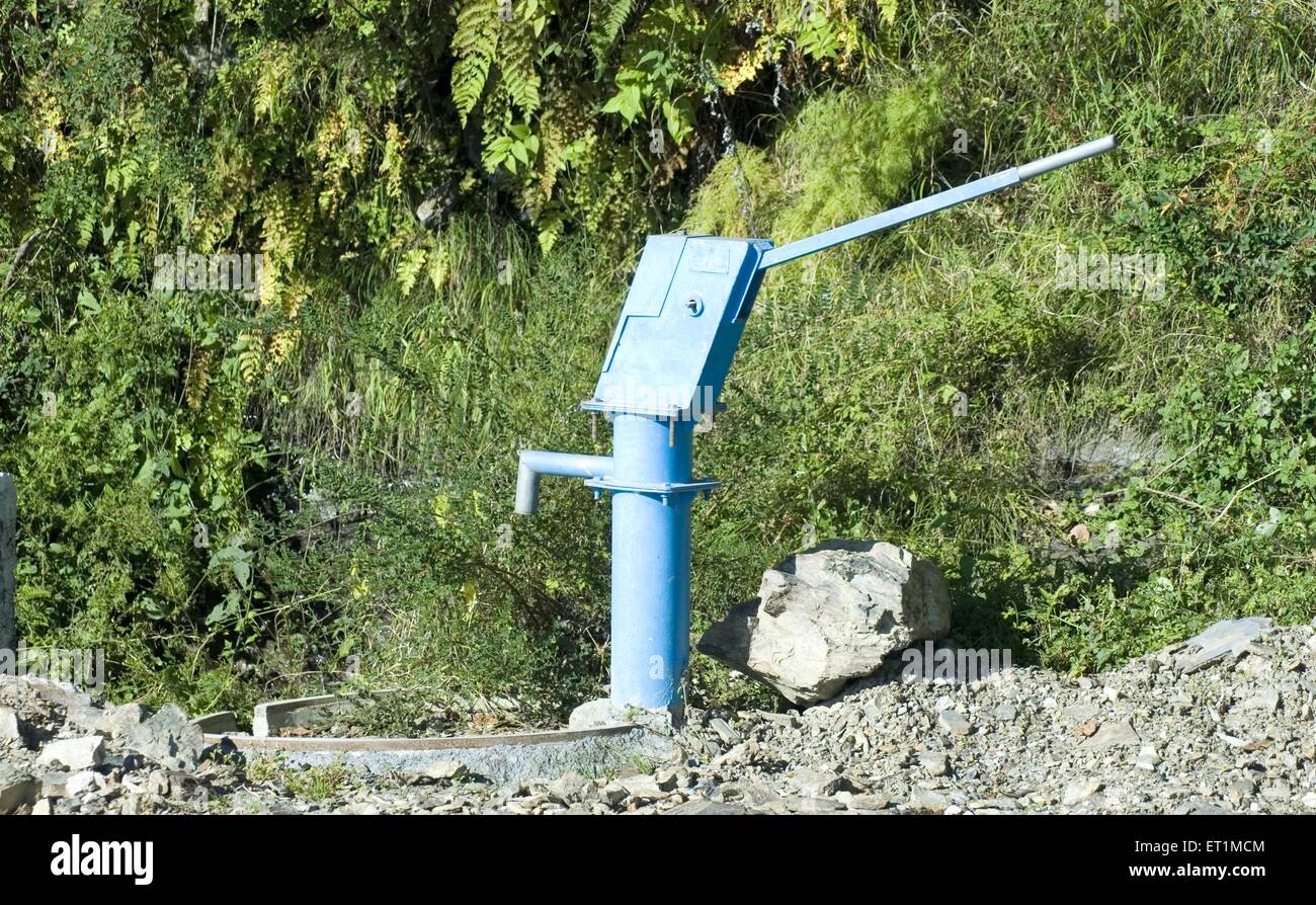 Tube well of Kaddukhal ; Kanatal ; Chamba ; Uttaranchal ; Utarakhand