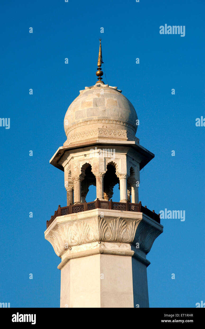 Minaret of bibi ka maqbara at aurangabad ; Maharashtra ; India Stock Photo