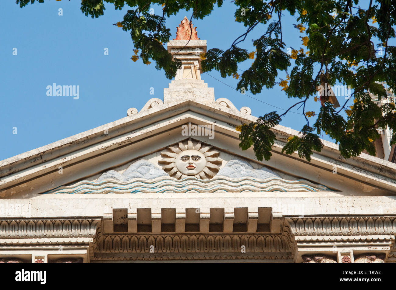 Zoroastrianism maneckji sett agiary parsi fire temple in fort ; Bombay ; Mumbai ; Maharashtra ; India Stock Photo