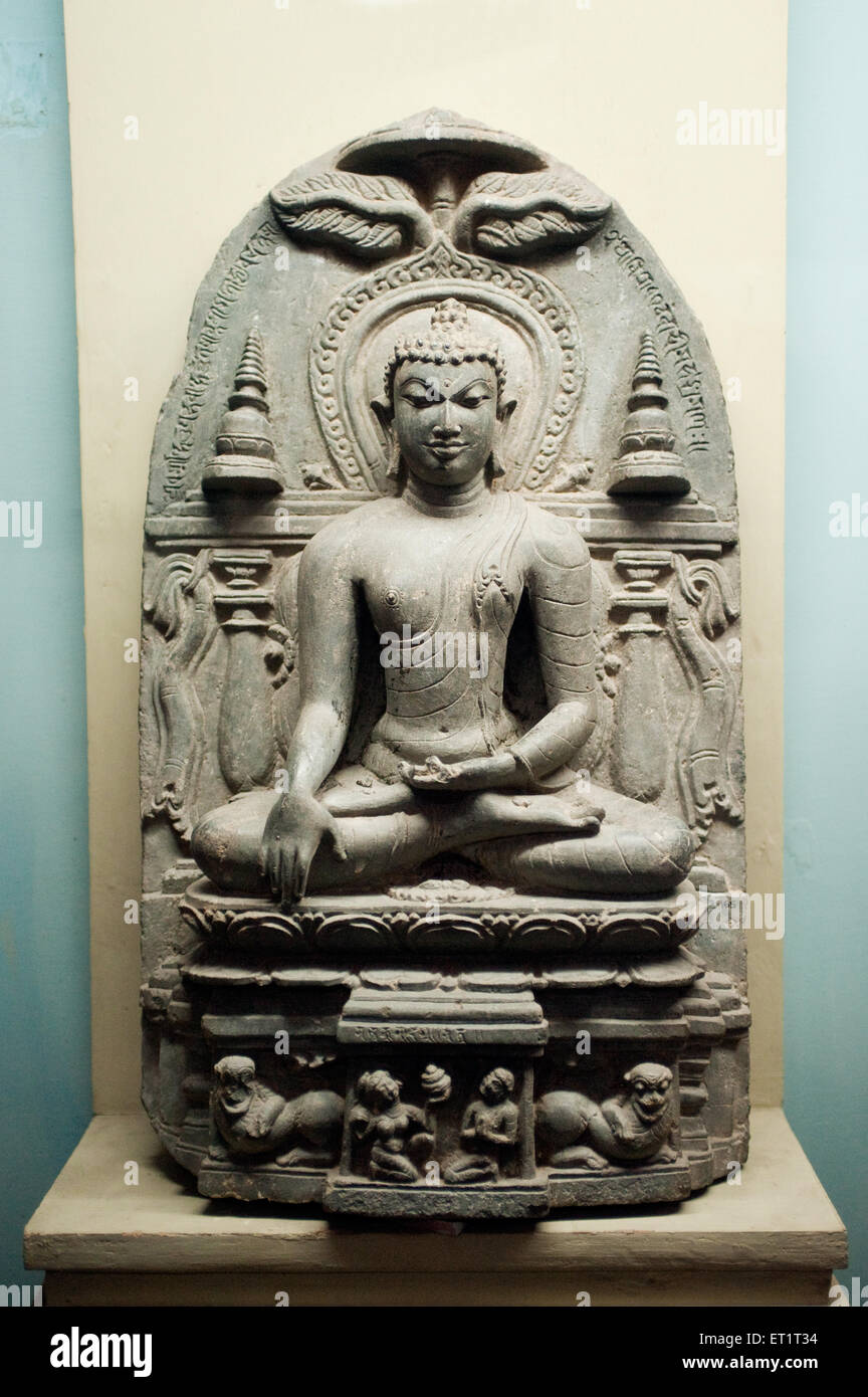 Buddha, Gautama Buddha, Lord Buddha, Sakyamuni, Sakamuni, Baroda Museum, Vadodara, Gujarat, India, Asia Stock Photo