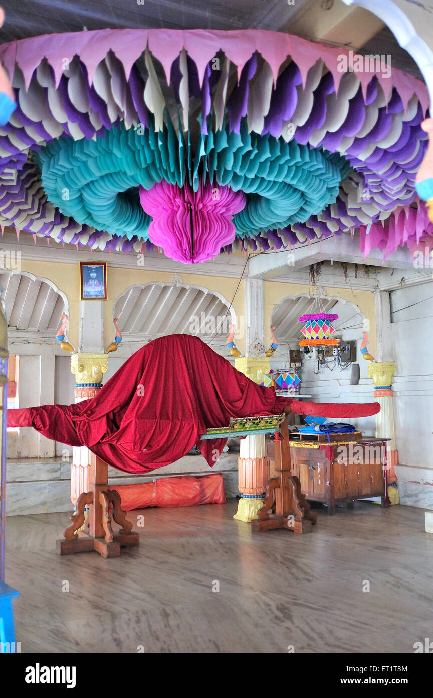 Decoration With Colour Paper On Roof At Rameshvar Temple