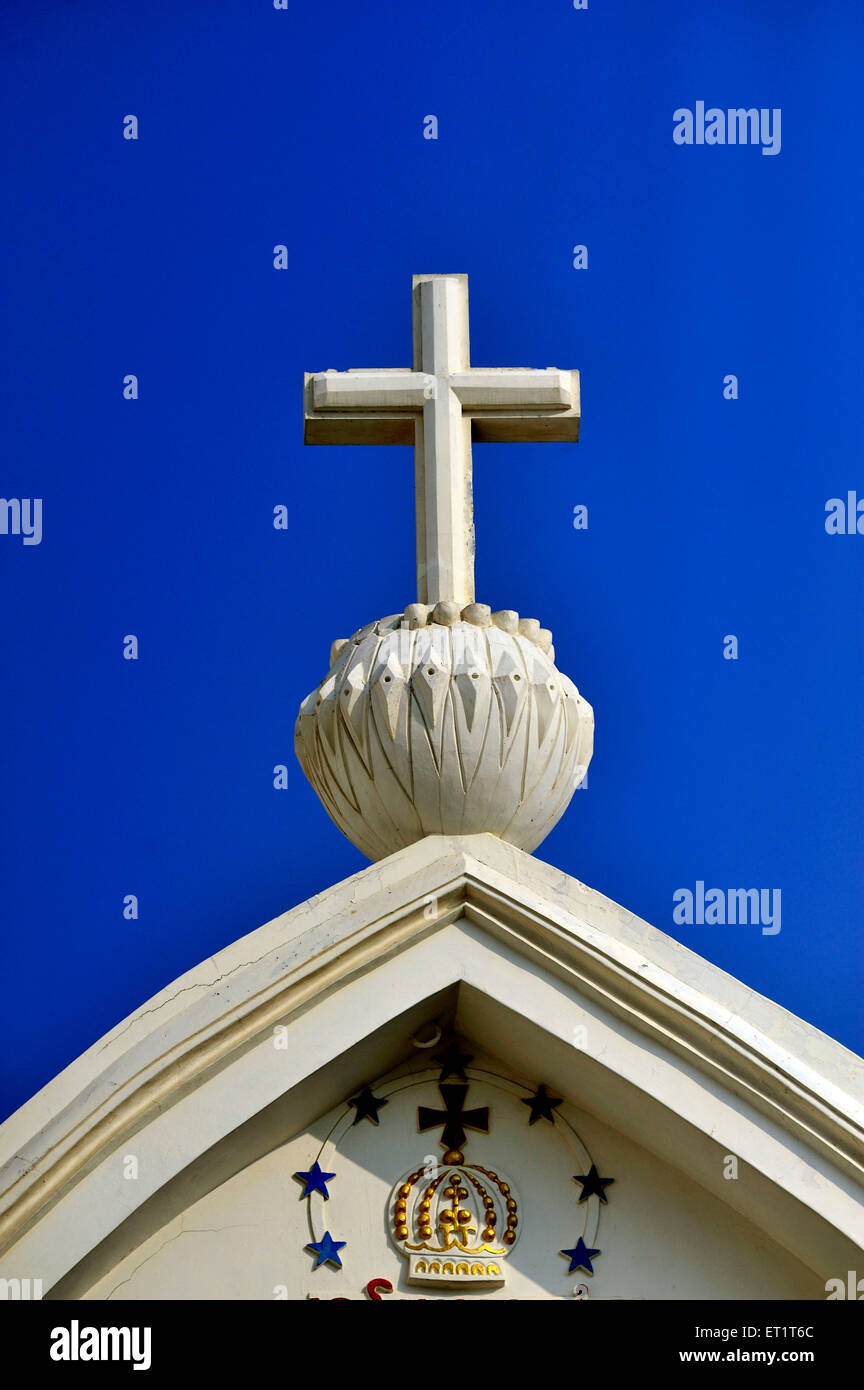 Church of our lady of joy at kanyakumari tamilnadu india Asia Stock Photo