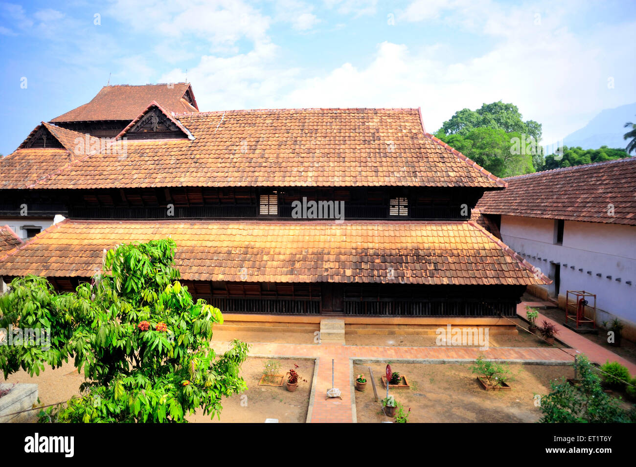 Parts Of Padmanabhapuram Palace At Tamil Nadu India Asia Stock Photo 