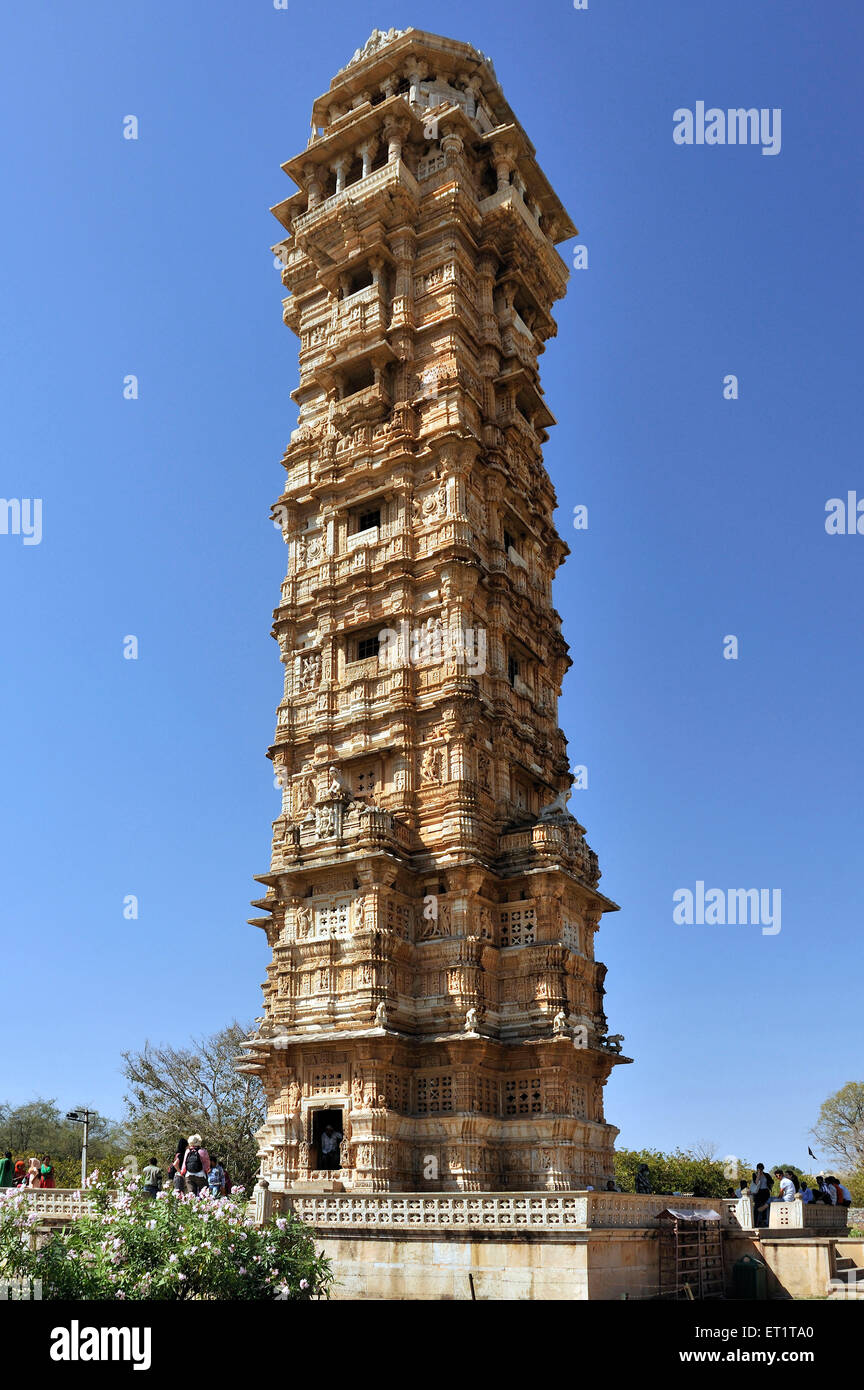 Vijay in chittorgarh rajasthan india hi-res stock photography and