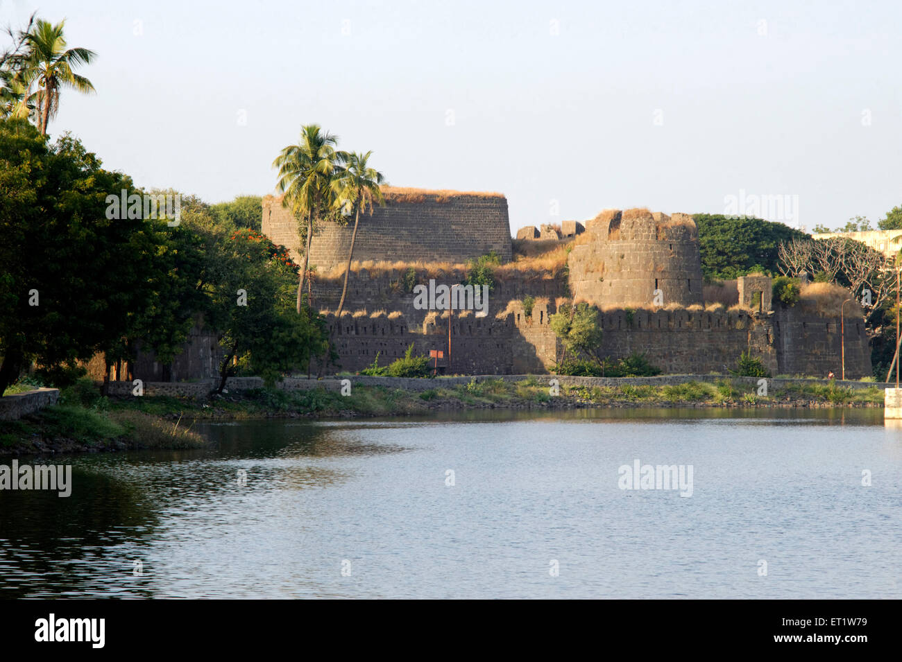 Solapur Fort Maharashtra India Asia Stock Photo