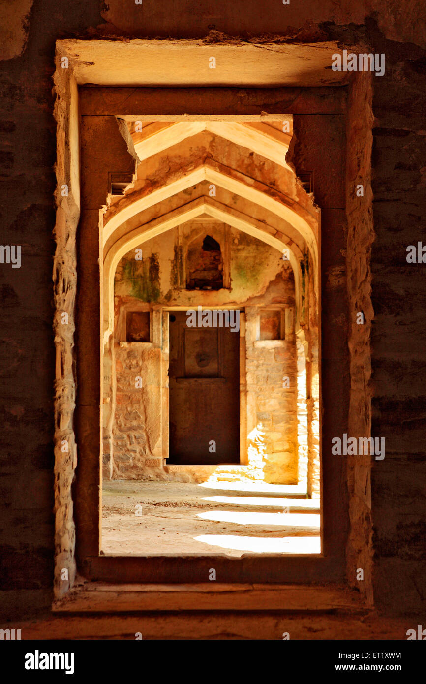 Inside Bhangarh Fort Rajasthan India Stock Photo 83636272