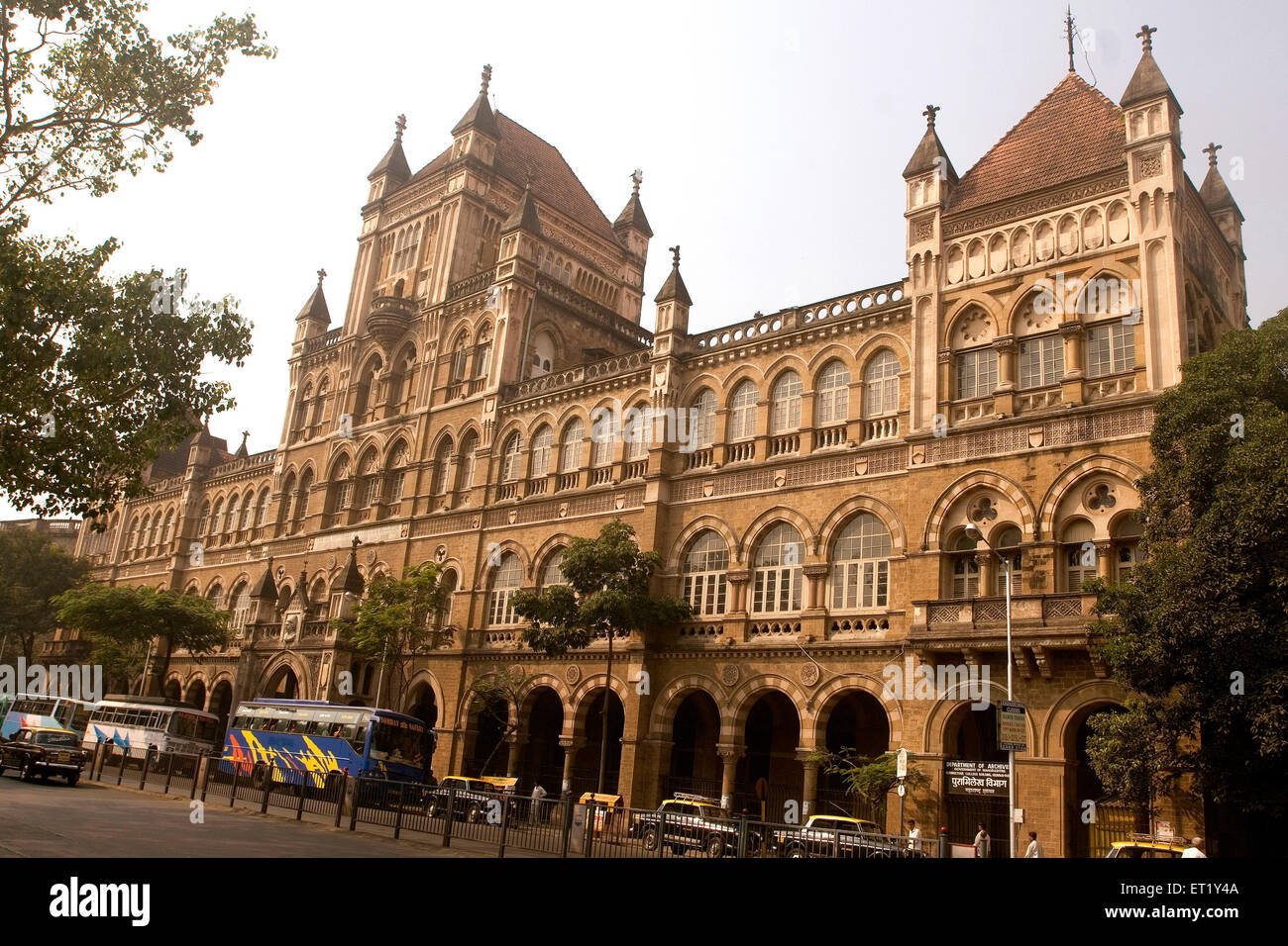 Elphinstone College Bombay Mumbai Maharashtra India Stock Photo Alamy