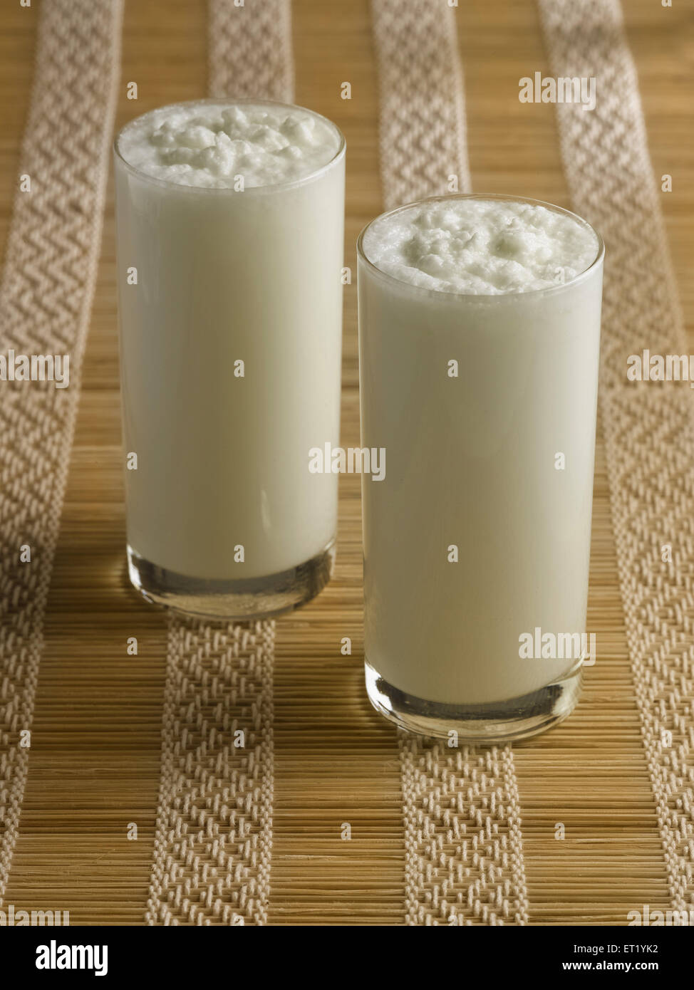 Buttermilk fermented dairy drink Stock Photo Alamy