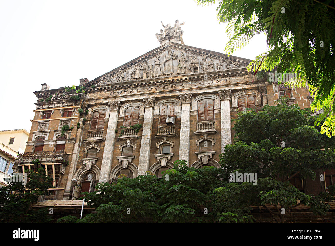 Royal Opera House ; cinema hall ; Opera House ; Charni Road ; Bombay ; Mumbai ; Maharashtra ; India ; Asia ; Asian ; Indian Stock Photo