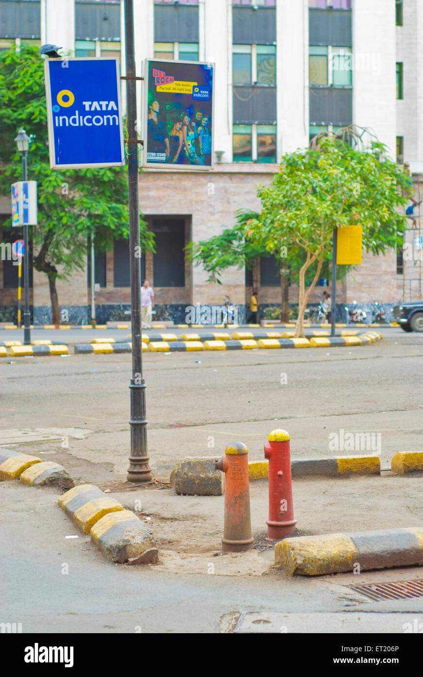 Water hydrants, flora fountain, Bombay, Mumbai, Maharashtra, India