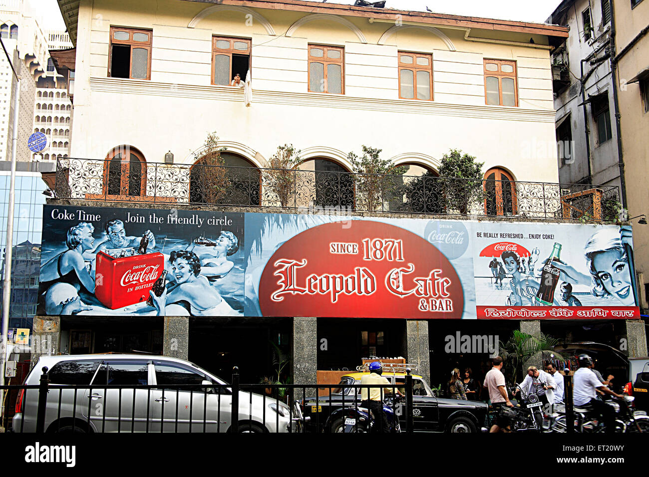 Leopold cafe mumbai hi-res stock photography and images - Alamy