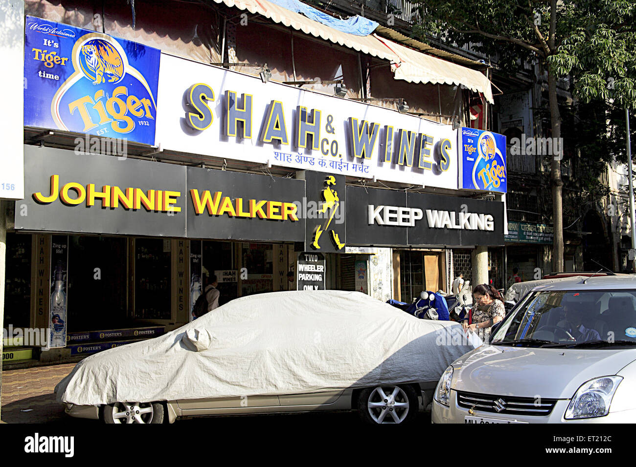 Shah and Company Wines Merchants shop ; Dr. Dadabhai Naoroji road