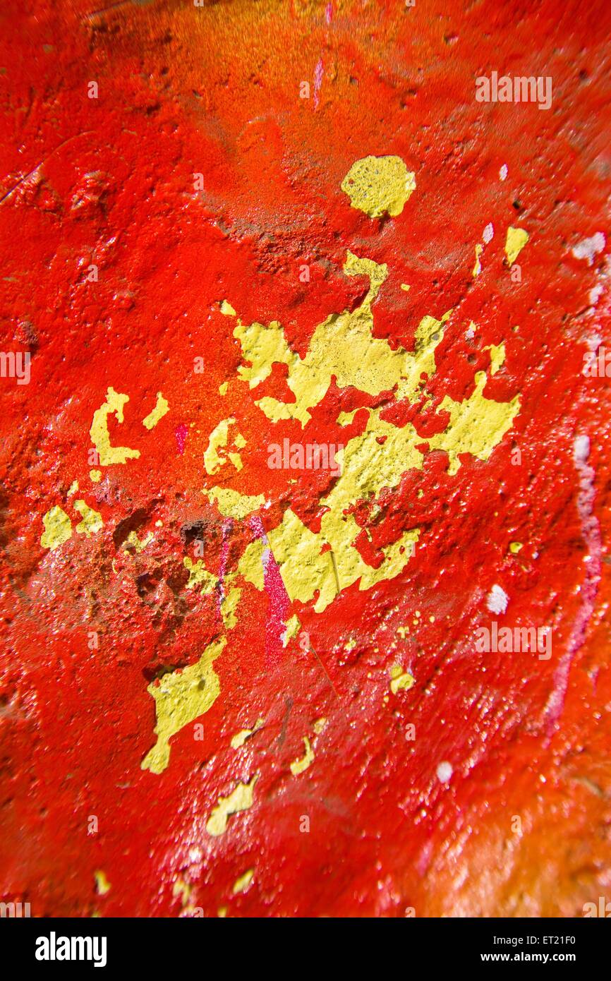 dried paint on wall, dried paint drips on wall, dry paint, dried paint