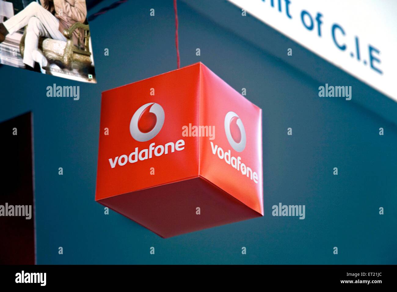 Vodafone symbol hi-res stock photography and images - Alamy