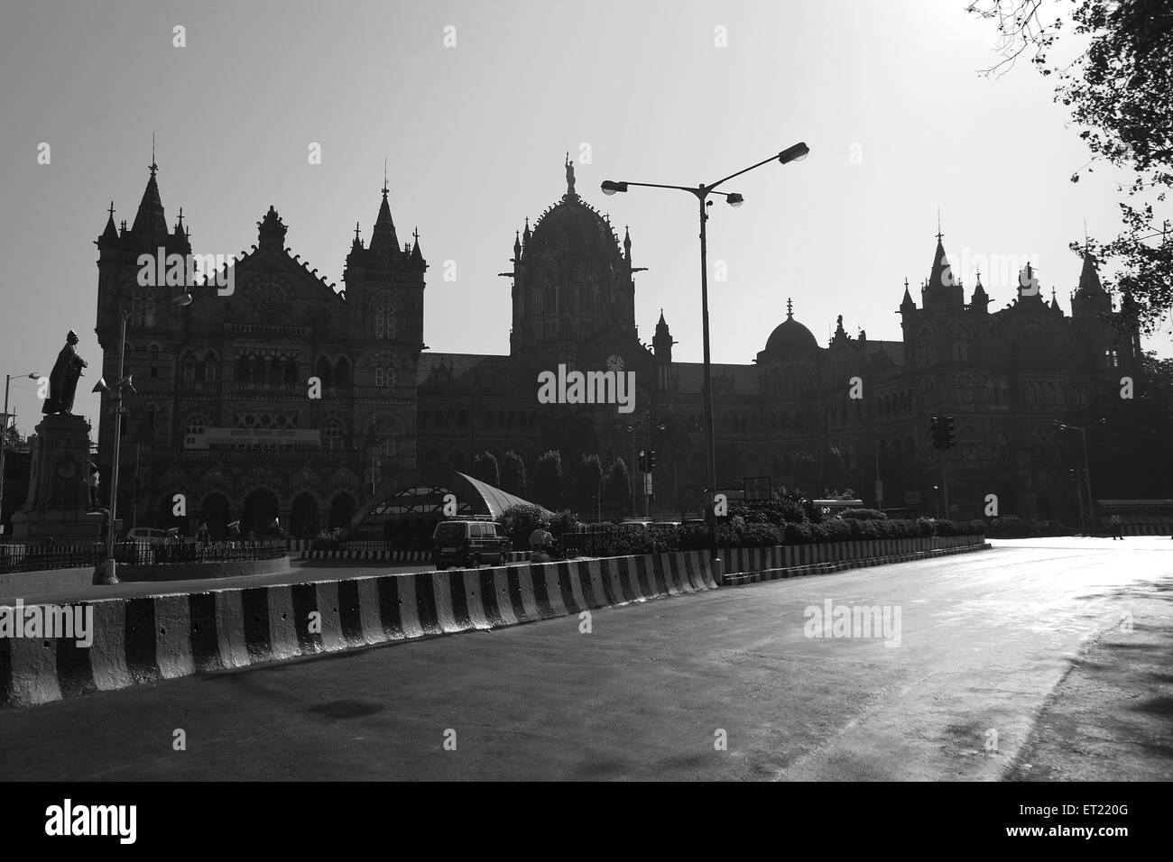 Chhatrapati Shivaji Terminus Railway station Mumbai Maharashtra India Asia Dec 2011 Stock Photo