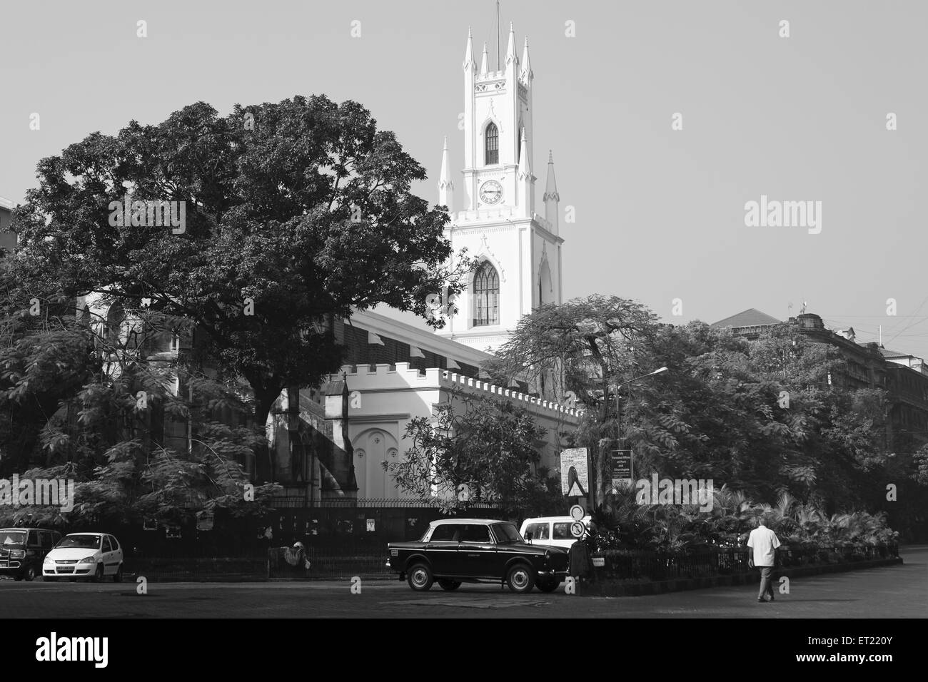 Saint thomas cathedral Fort veer nariman road Mumbai Maharashtra India Asia Jan 2012 Stock Photo