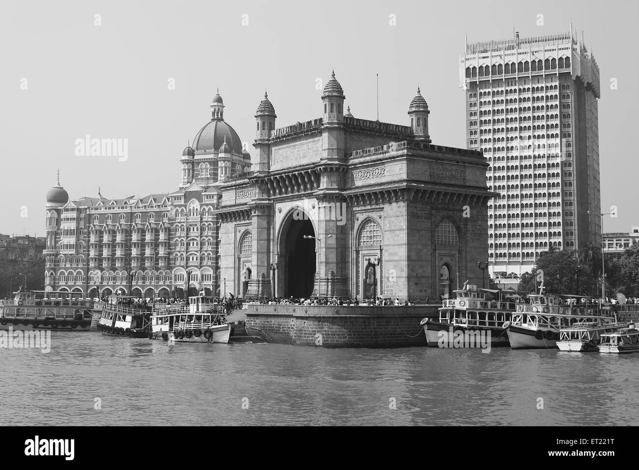 Gateway of India Bombay Mumbai Maharashtra India Asia Stock Photo