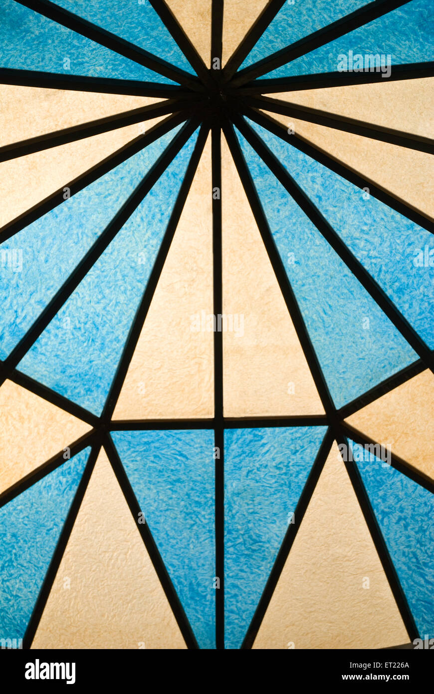 roof design acrylic glass Stock Photo