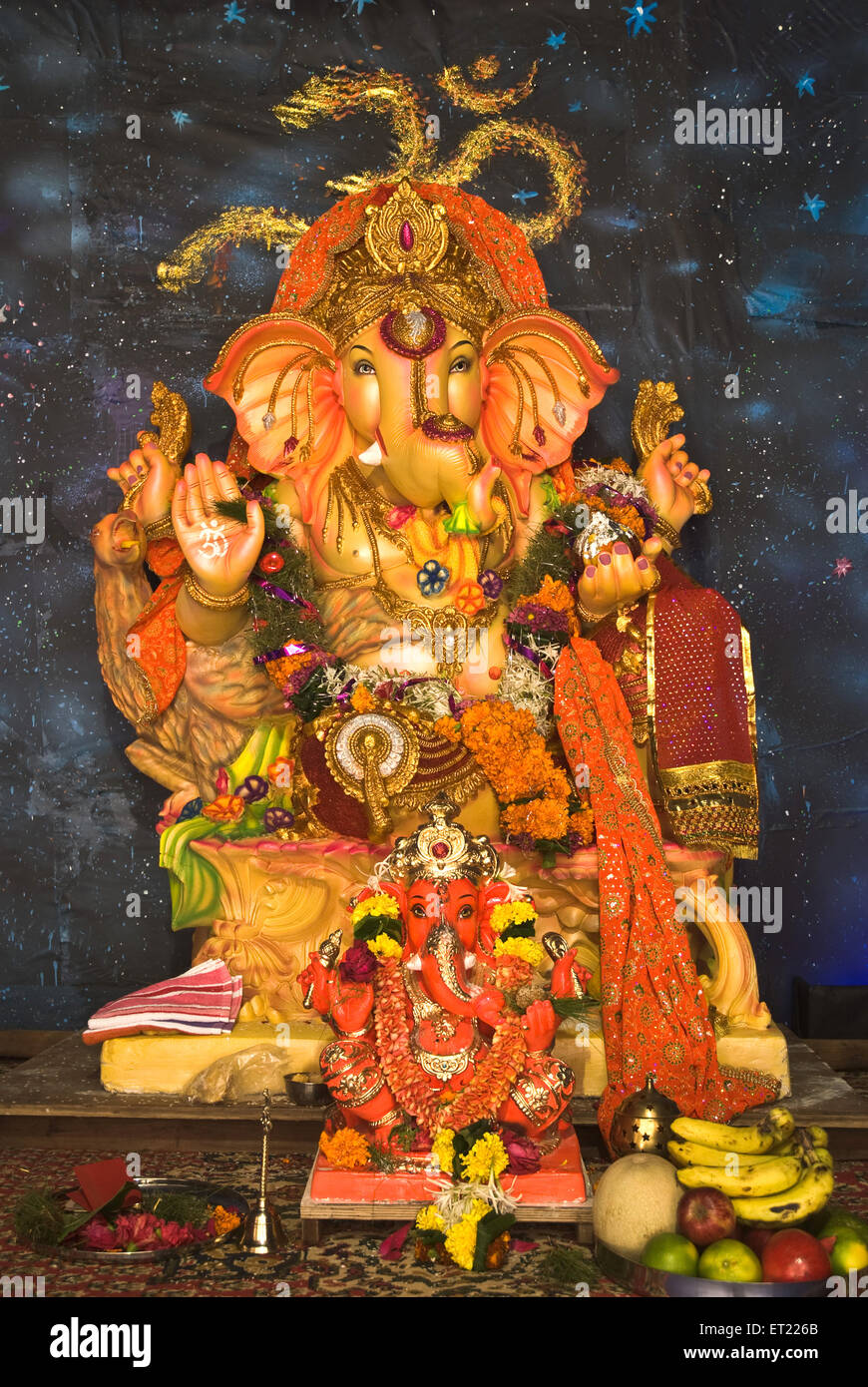 Lord ganesh festival ; Bombay Mumbai ; Maharashtra ; India 2008 Stock ...