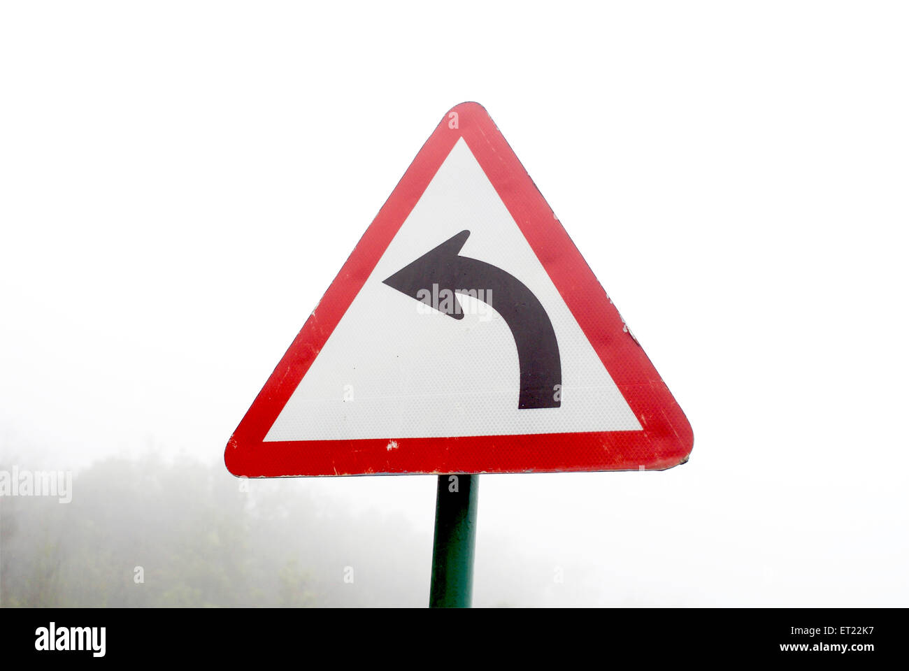 Pune In Which Direction Left Turn Road Direction Sign ; Tiger Hills ; Lonavala ; Hill Station ;  Lonavla ; Khandala ; Poona ; Pune ; Maharashtra ; India ; Asia Stock Photo  - Alamy