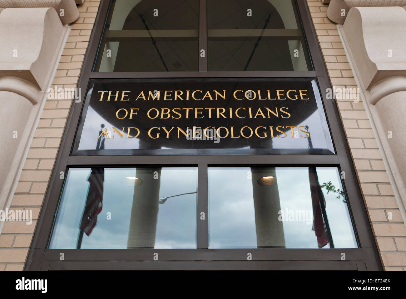 American College of Obstetricians and Gynecologists - Washington, DC USA Stock Photo