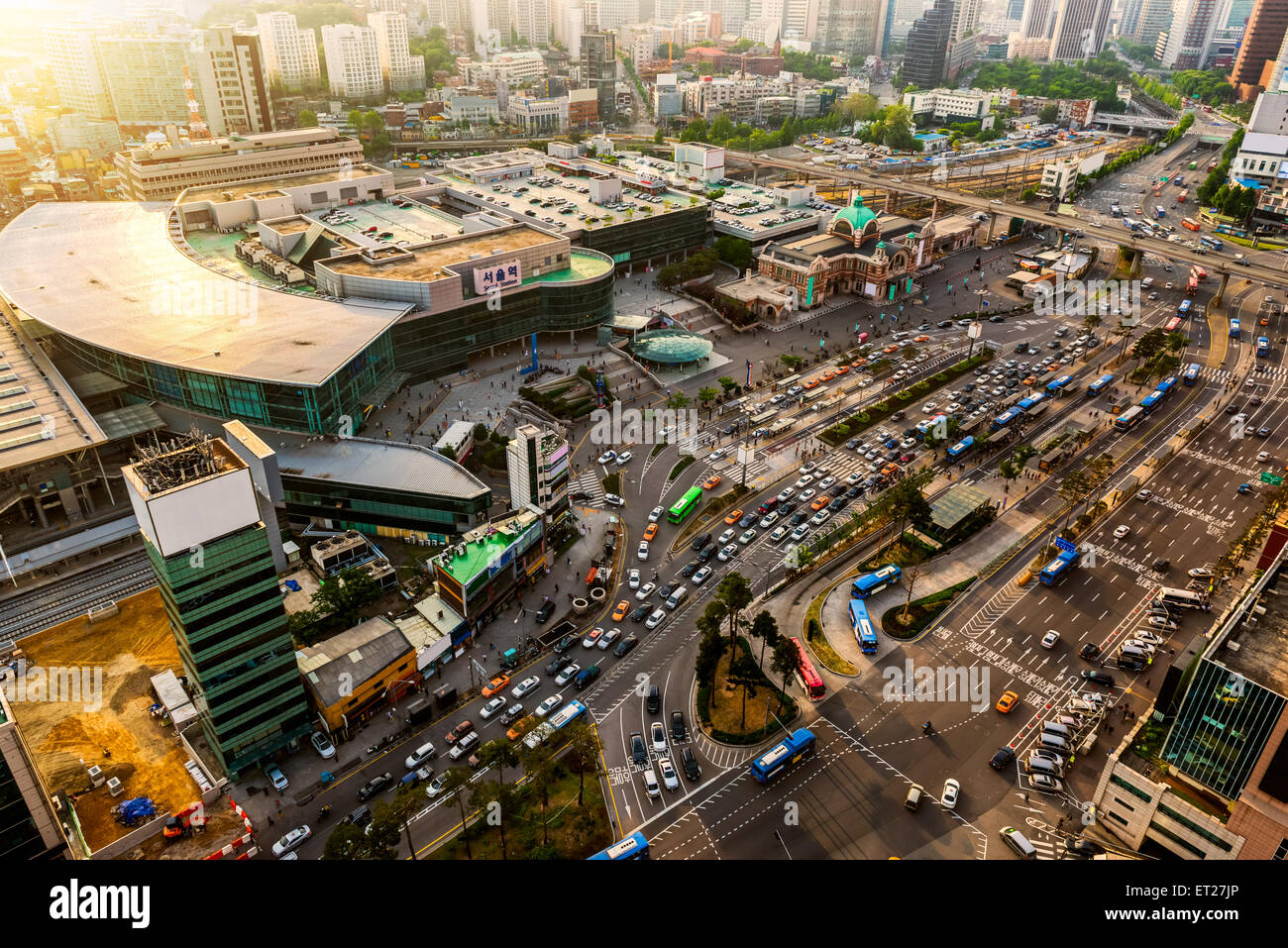 Seoul, Gyeonggi, South 11th June, Seoul Station, The Largest Train ...