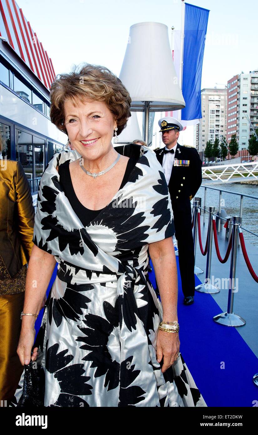 Rotterdam, 09-06-2015 HRH Princess Margriet HRH Princess Margriet attends at the gala dinner of the International Chamber of Shipping (ICS) in Rotterdam RPE/Albert Philip van der Werf/Netherlands OUT - NO WIRE SERVICE - Stock Photo