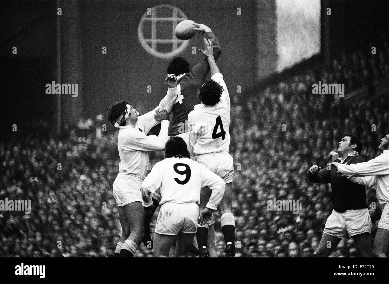 England 921 Wales, Rugby Union, Five Nations Championship match at