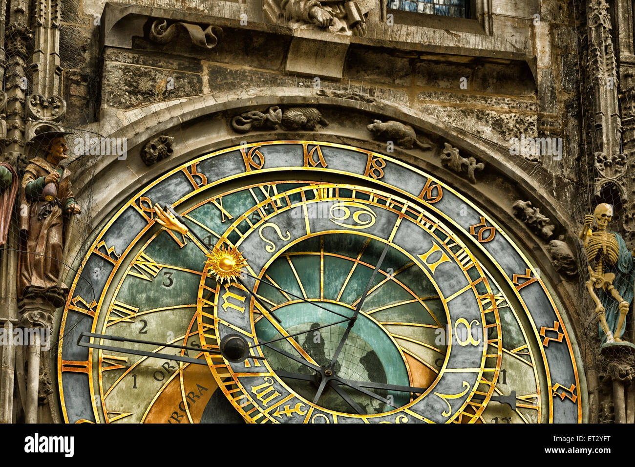 Medieval astronomical clock hi-res stock photography and images - Alamy