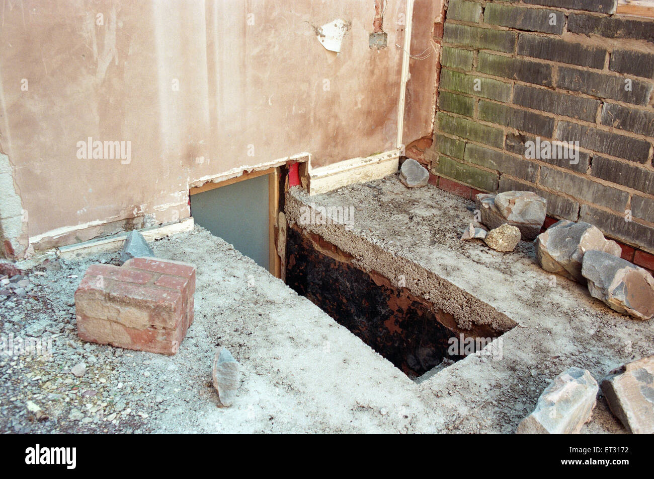 General Views Of Houses On Cromwell Street Gloucester Number 25 Cromwell Street Was The Home Of Murderers Fred And Rosemary West 5th October 1995 Stock Photo Alamy