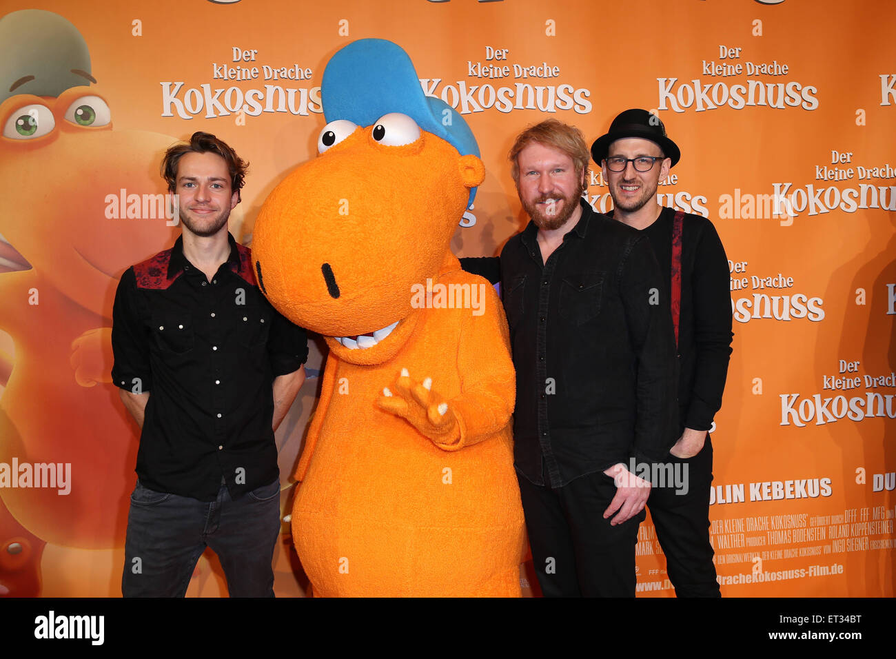 Premiere of the movie Der kleine Drache Kokosnuss at Mathaeser Filmpalast  Featuring: Young Chinese Dogs (Soundtrack) Where: Munich, Germany When: 07 Dec 2014 Credit: Franco Gulotta/WENN.com Stock Photo