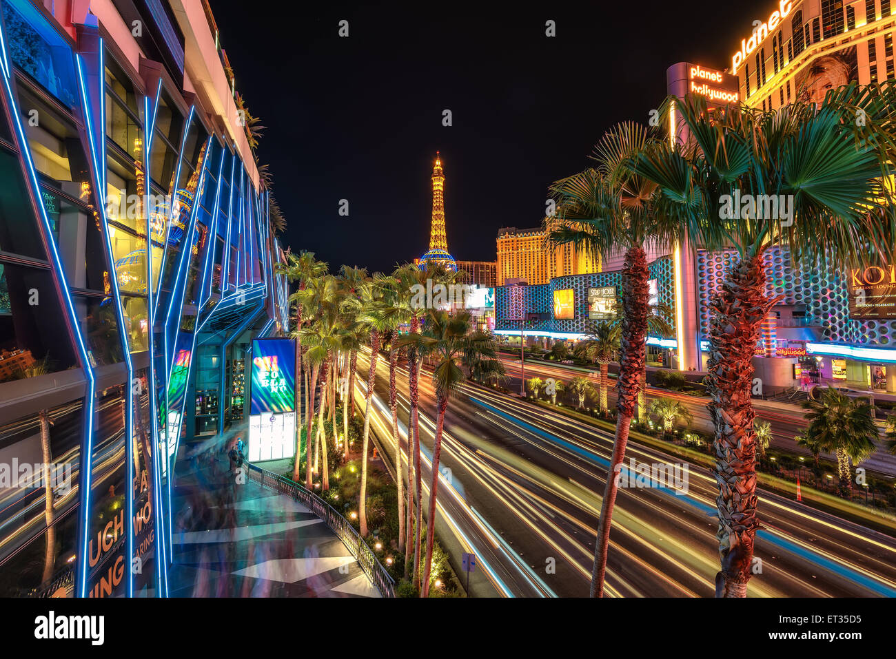 World famous Vegas Strip in Las Vegas, Nevada Stock Photo Alamy
