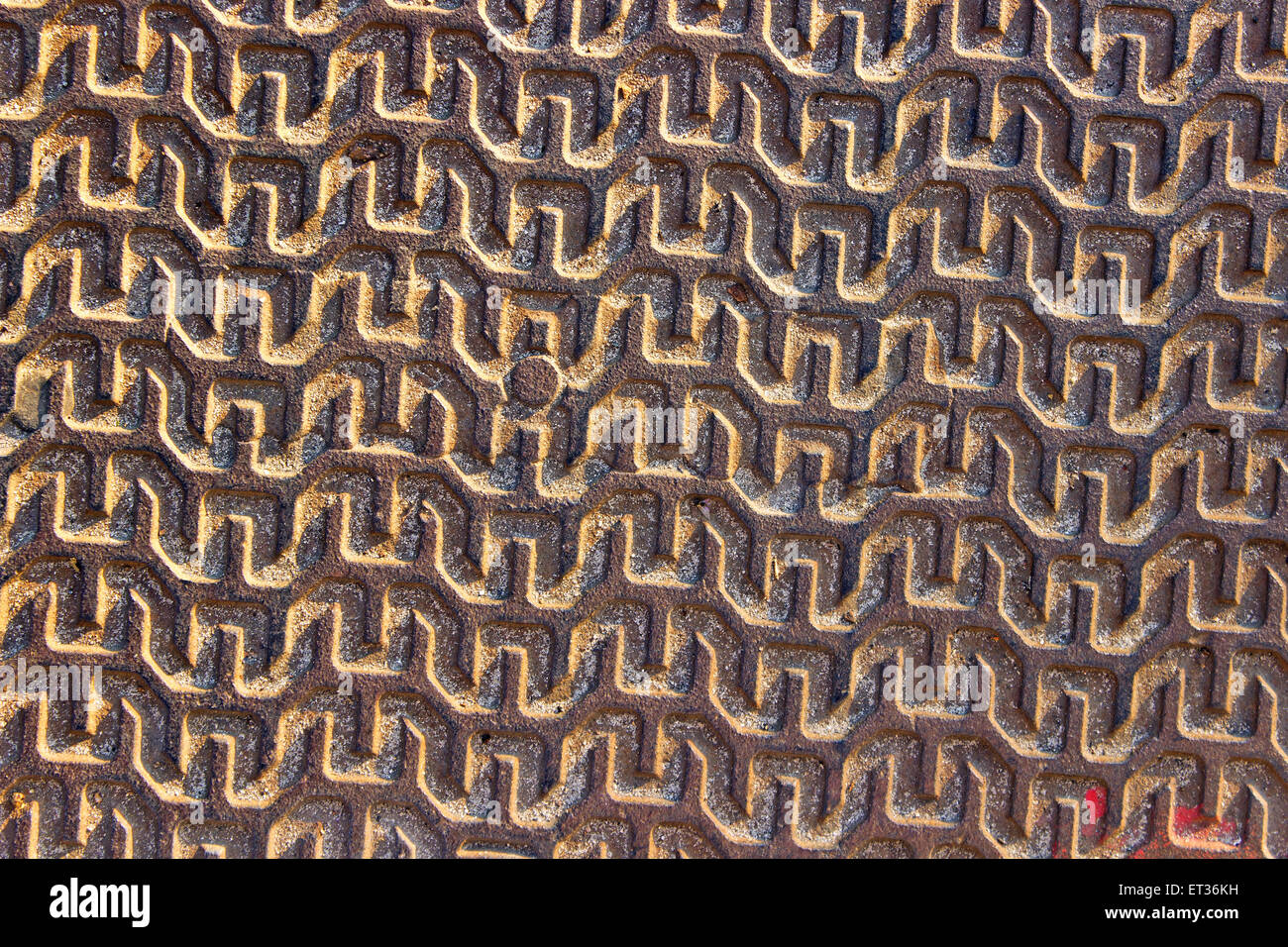 Iron pattern texture as background Stock Photo