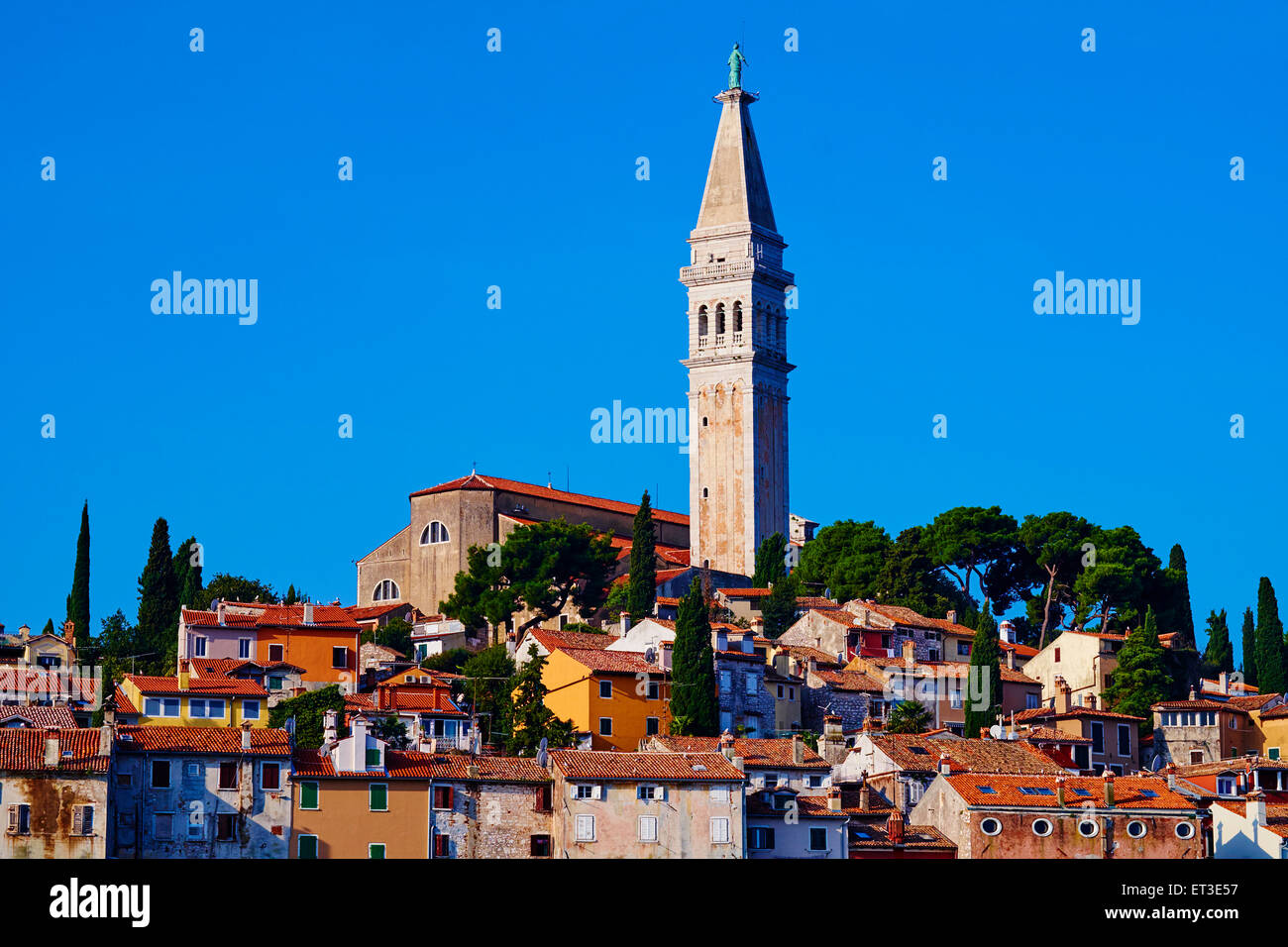 Croatia, Istria, old town of Rovinj Stock Photo