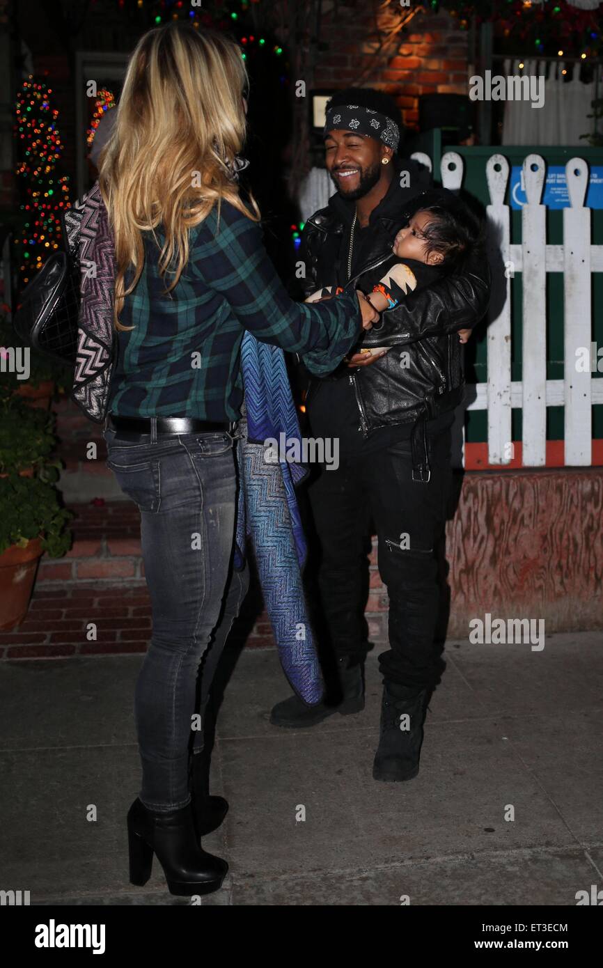 Omarion and megaa omari grandberry High Resolution Stock Photography