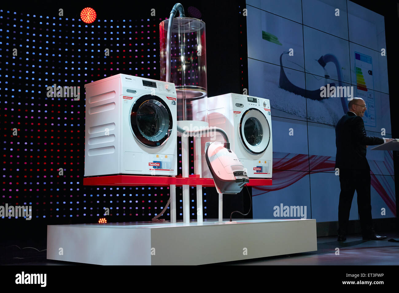 Berlin, Germany, booth Miele at the IFA 2014 Stock Photo Alamy