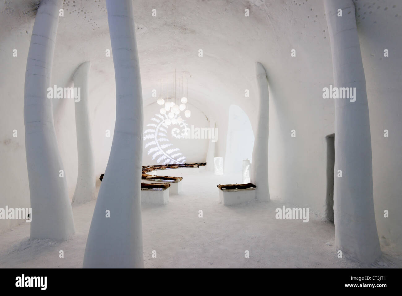 Arctic Circle, Lapland, Scandinavia, Sweden, Kiruna, Ice Hotel, The