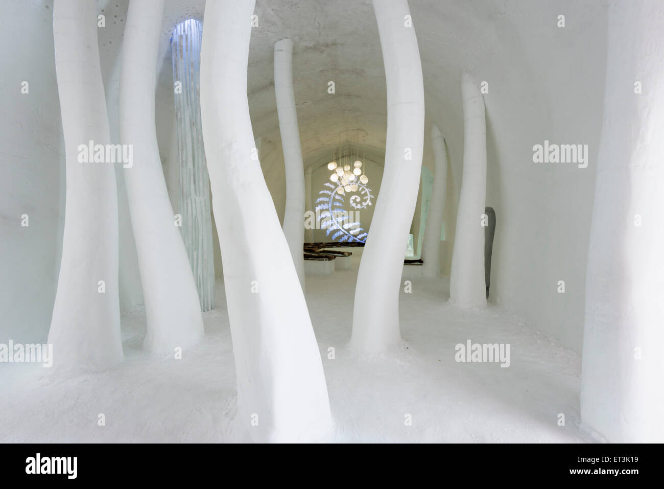 Arctic Circle, Lapland, Scandinavia, Sweden, Kiruna, Ice Hotel, The