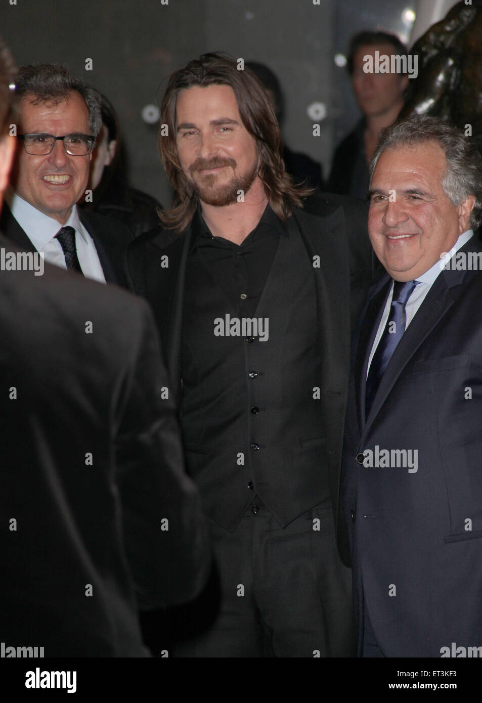 New York Premiere of 'Exodus: Gods And Kings' at the Brooklyn Museum - Arrivals  Featuring: Peter Chernin,Christian Bale,Jim Gianopulos Where: New York City, New York, United States When: 07 Dec 2014 Credit: PNP/WENN.com Stock Photo