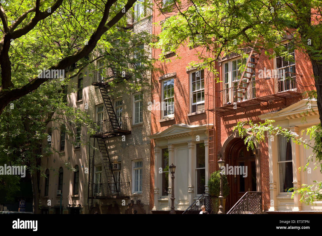 New York City, Manhattan Greenwich village Stock Photo Alamy