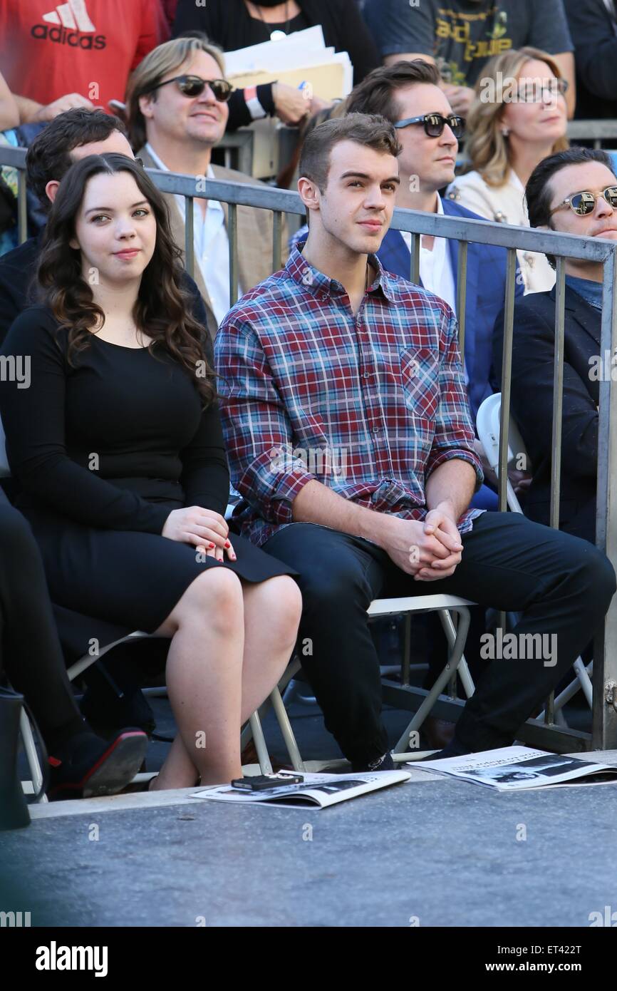 Peter Jackson is honored with a star on the Hollywood walk of fame